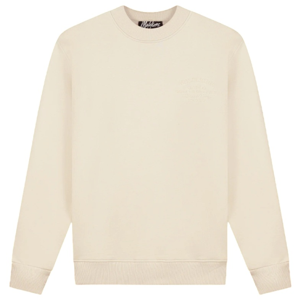 Malelions Permanent Vacation Sweater Beige