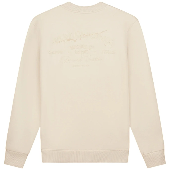 Malelions Permanent Vacation Sweater Beige