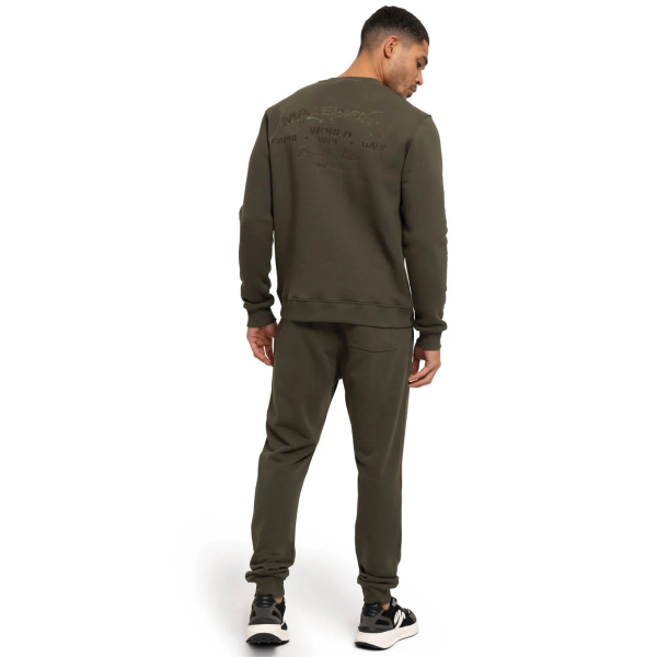 Malelions Permanent Vacation Sweater Groen