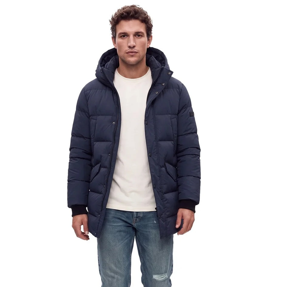 Malelions Padded Parka Navy