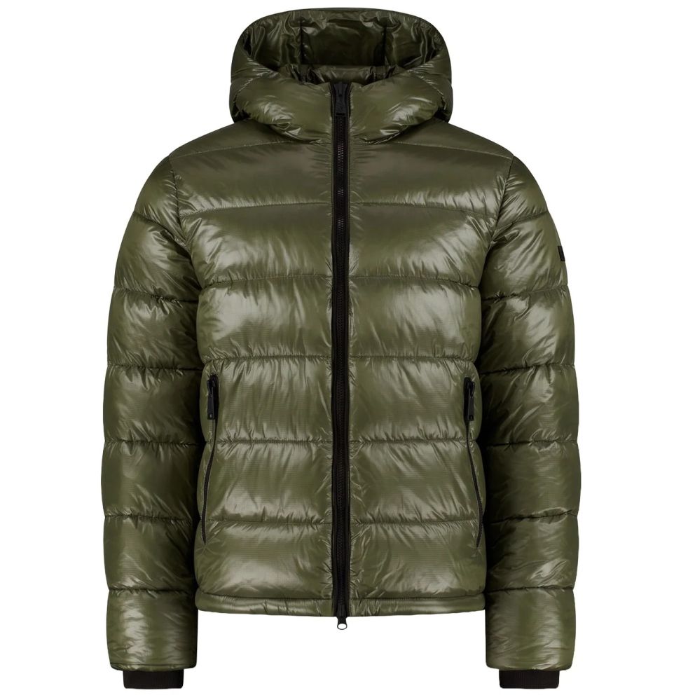 Malelions Padded Puffer Donker Groen