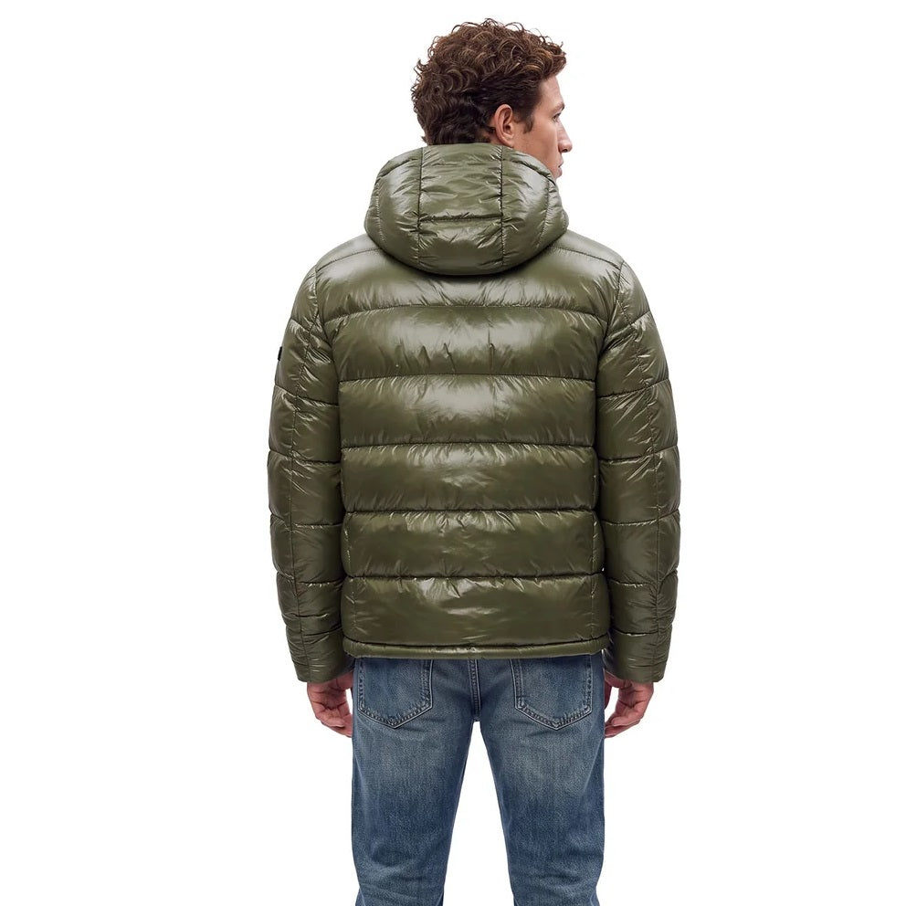 Malelions Padded Puffer Donker Groen