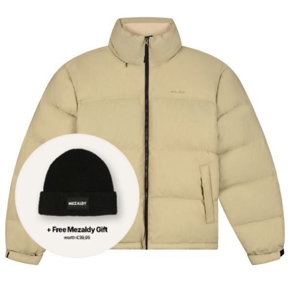Olaf Matte Puffer Beige