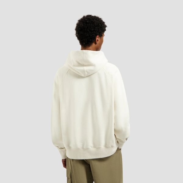 Olaf Signature Boxy Hoodie Off White