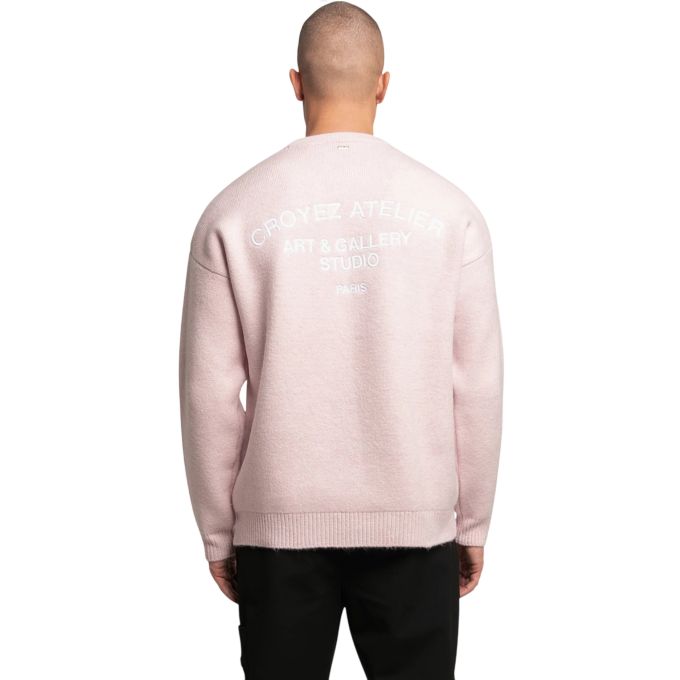Croyez Art Studio Knit Sweater Roze