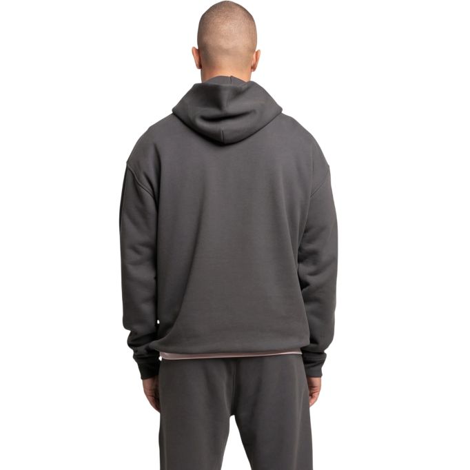 Croyez Heavyweight College Hoodie Antraciet