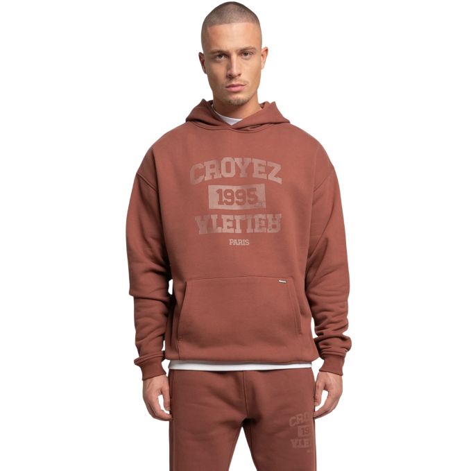 Croyez Heavyweight College Hoodie Rood