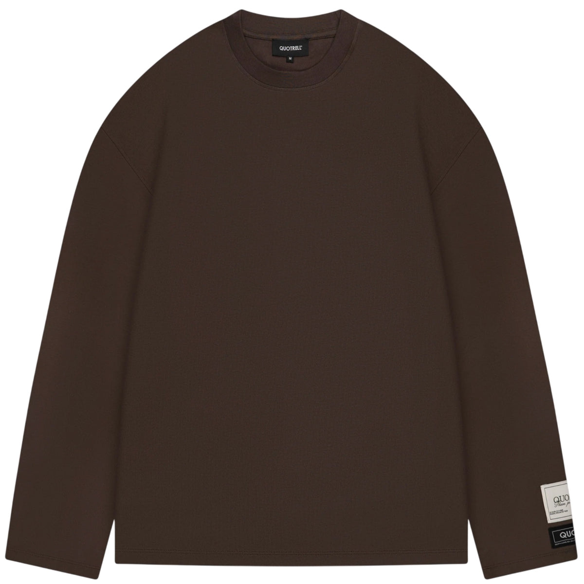 Quotrell Base Longsleeve T-shirt Bruin