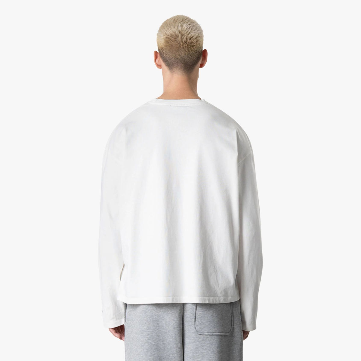 Quotrell Base Longsleeve T-shirt Wit