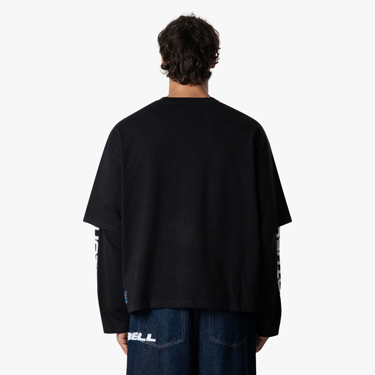 Quotrell Form Longsleeve T-shirt Zwart