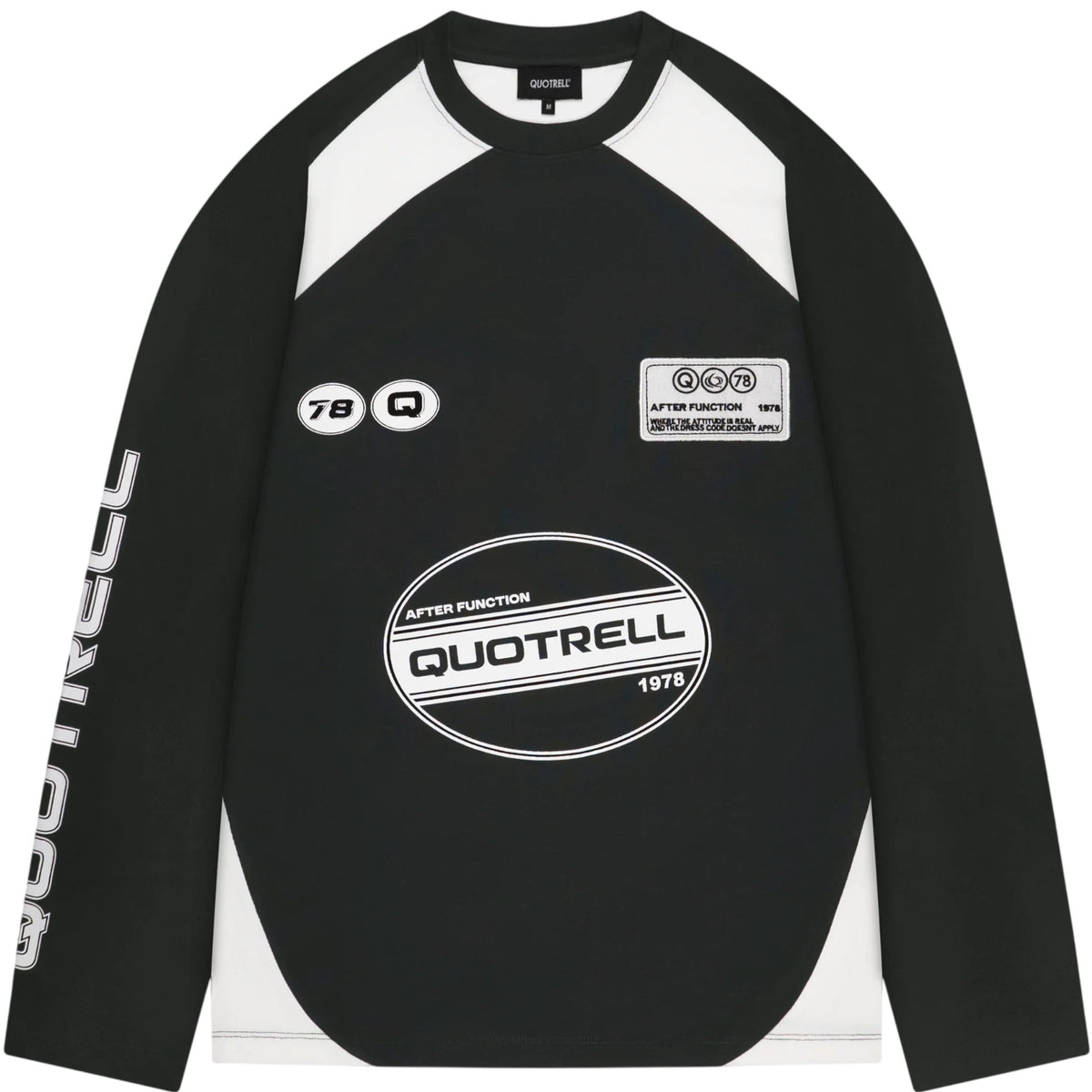 Quotrell Frame Longsleeve T-shirt Zwart