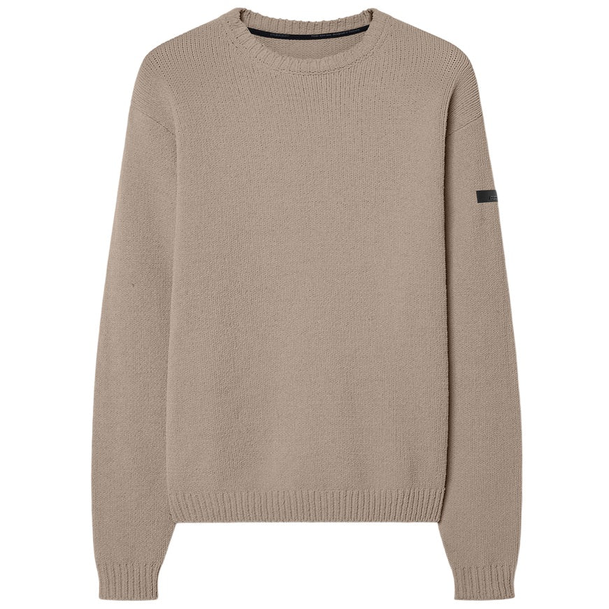 Roberto Ricci Designs Cinematt Round Knit Sweater Beige