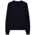 Roberto Ricci Designs Cinematt Round Knit Sweater Navy