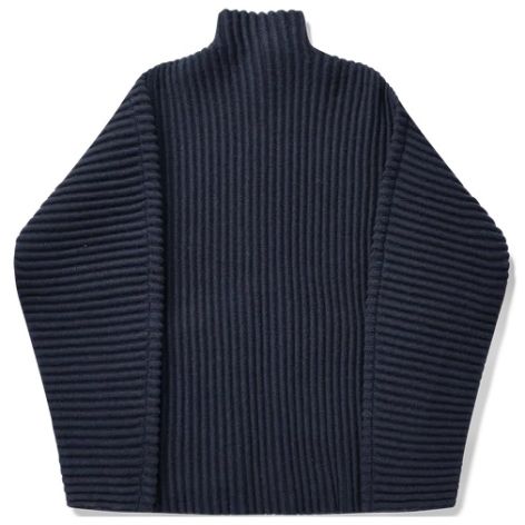 Seventh Globe Rib Knit Cardigan Navy