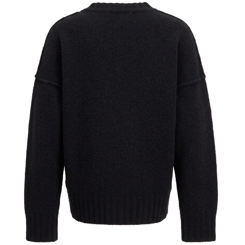 Seventh Wool Knit Sweater Zwart