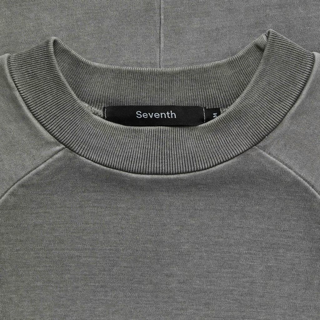 Seventh Raglan Layered Longsleeve T-shirt Antraciet