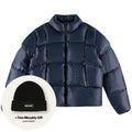The New Originals 9-Dots Curve Puffer Navy