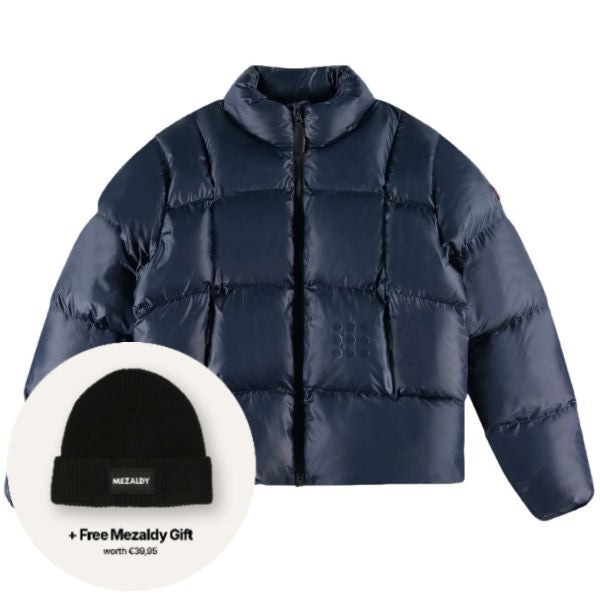 The New Originals 9-Dots Curve Puffer Navy