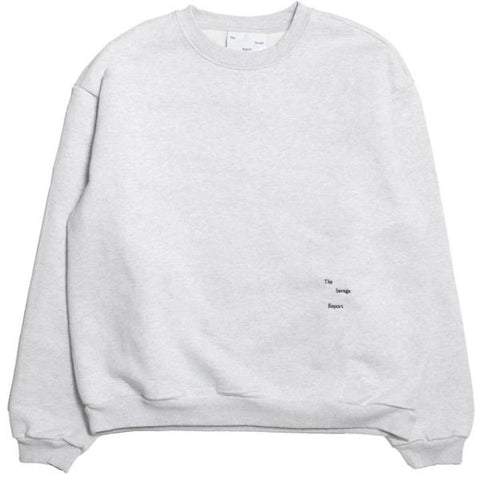 The Savage Report TSR Logo Bar Sweater Grijs