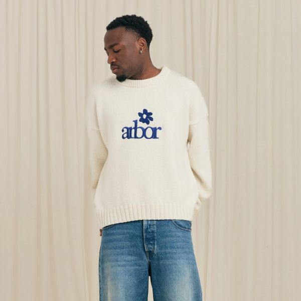 Arbor Antwerp Alpaca Knit Sweater Beige