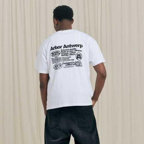 Arbor Antwerp Quality T-shirt Wit