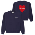 Arbor Antwerp Heartwork Sweater Navy
