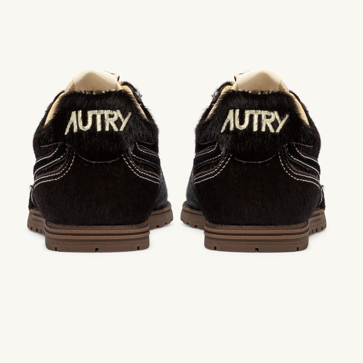 Autry Windspin Low Sneaker Donker Bruin