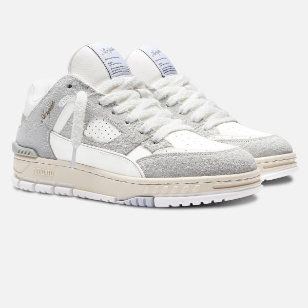 Axel Arigato Area Lo Fluffy Sneaker Wit/Grijs