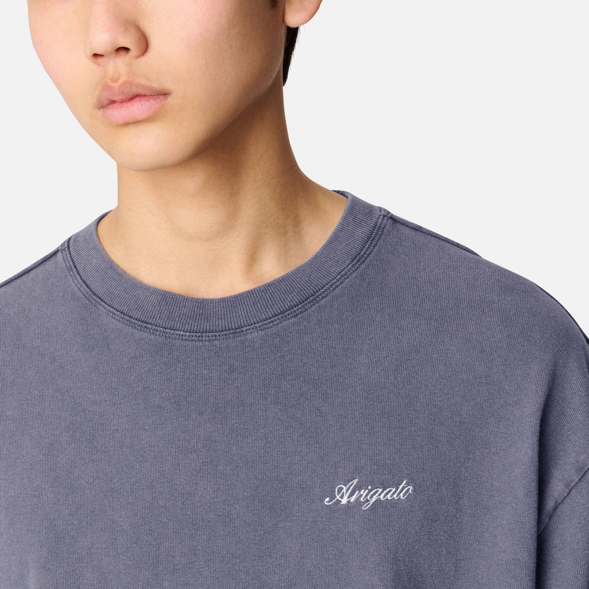 Axel Arigato Honor Washed T-shirt Grijs