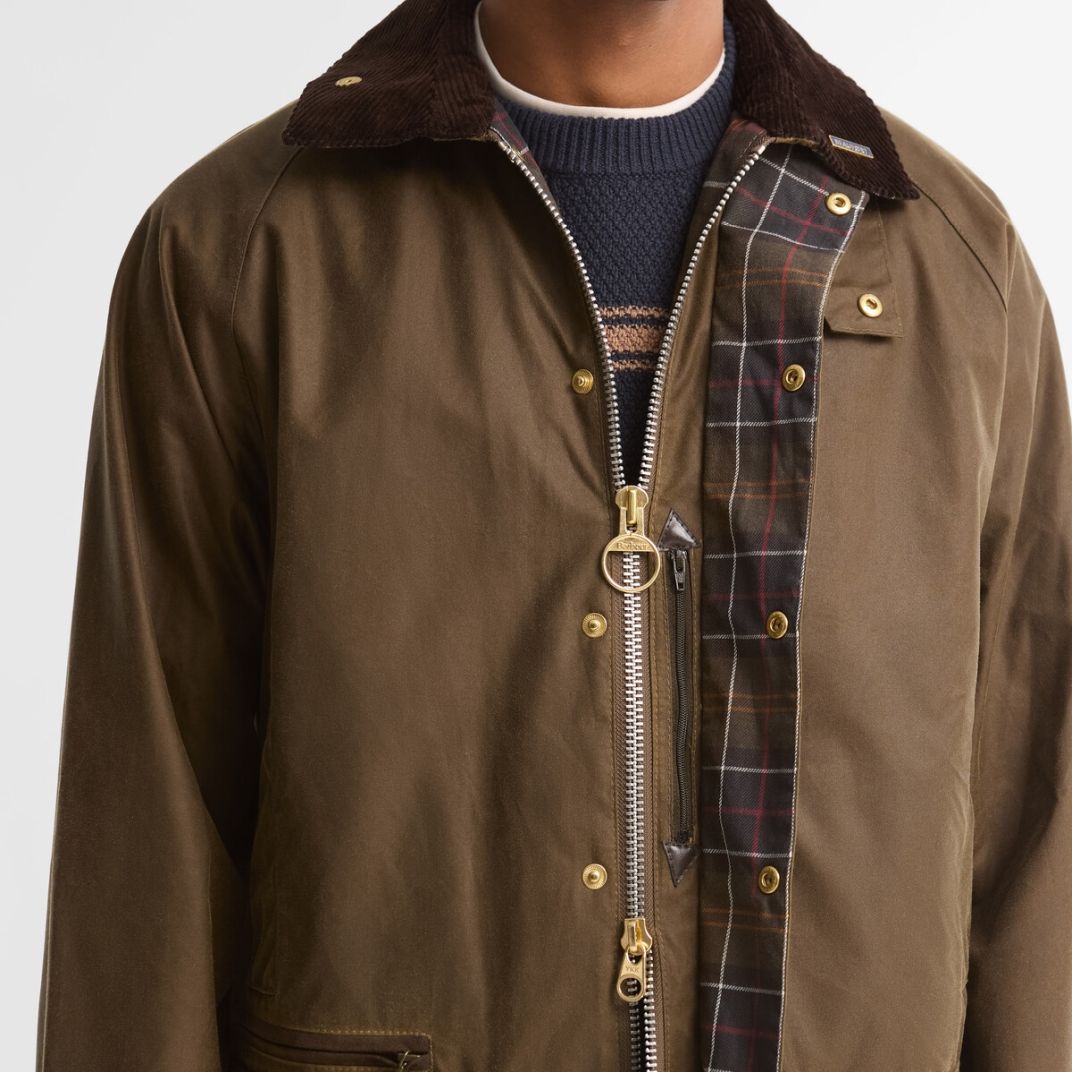 Barbour Icons Beaufort Wax Jas Donker Groen
