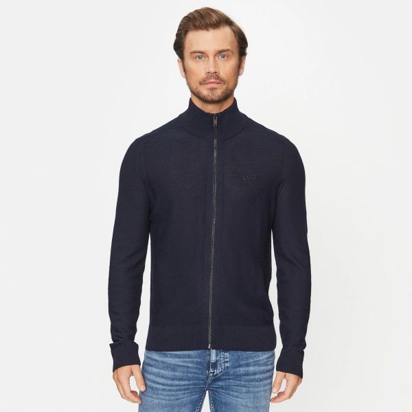 Boss Asac Vest Navy