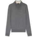 Boss Hemarlo Zip Sweater Grijs