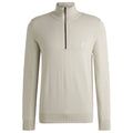 Boss Kanobix Zip Mock Sweater Beige