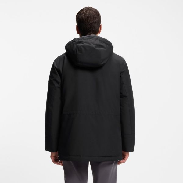 Boss Osiass Parka Zwart