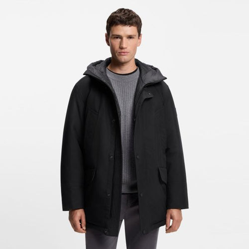 Boss Osiass Parka Zwart