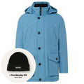 Boss Osiass Parka Blauw