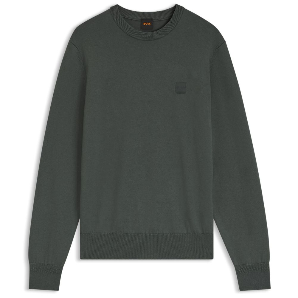 Boss Kanovano Sweater Donker Groen