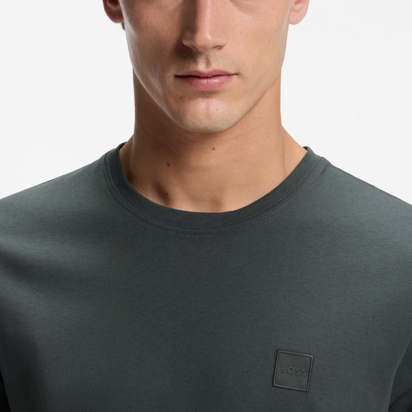 Boss Tales T-shirt Donker Groen