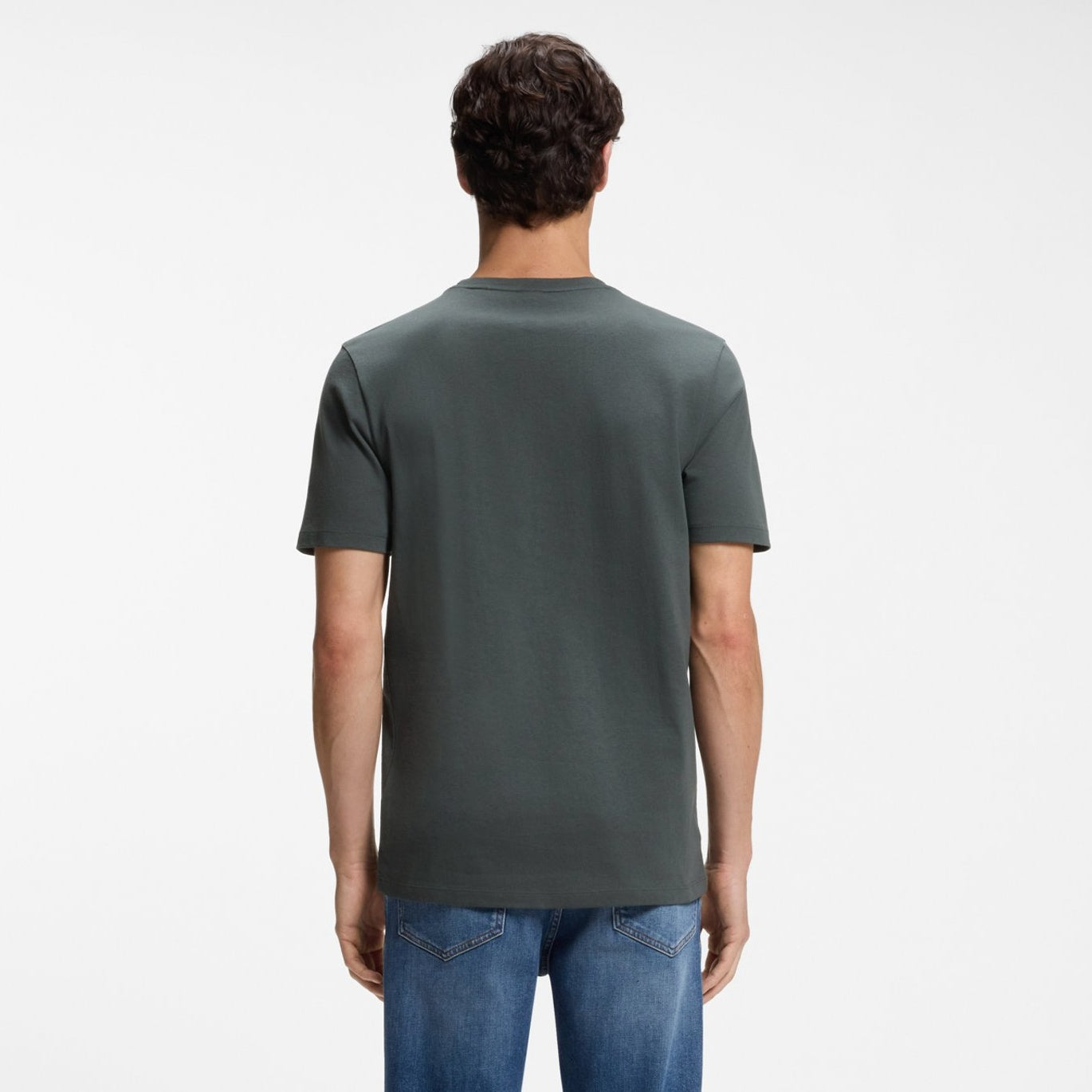 Boss Tales T-shirt Donker Groen