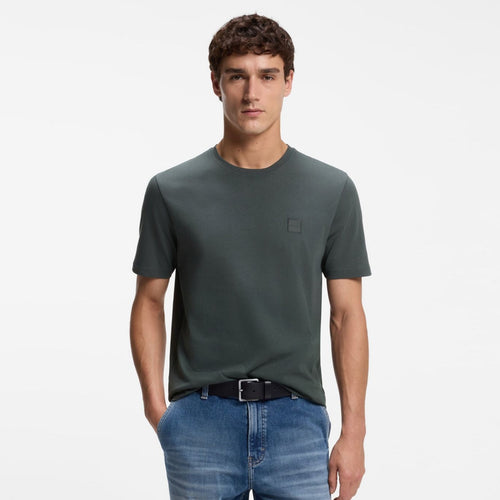 Boss Tales T-shirt Donker Groen
