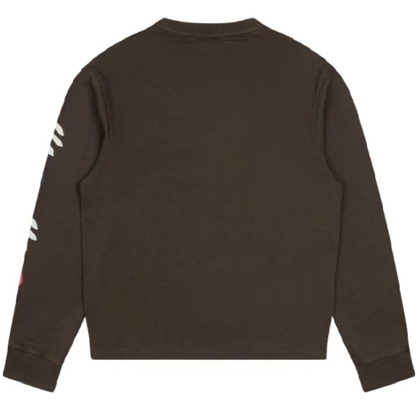 Bram's Fruit Flora Longsleeve T-shirt Antraciet