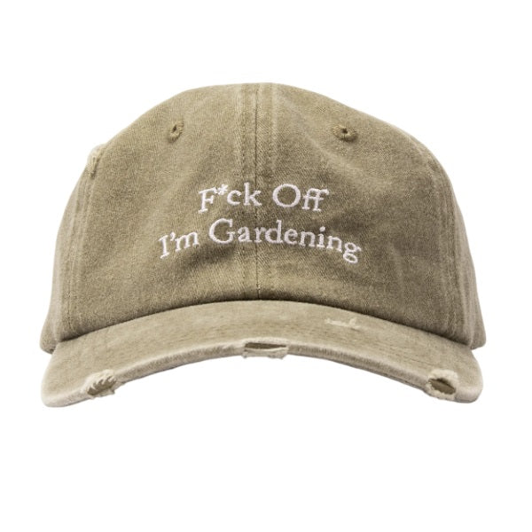 Bram's Fruit Gardening Distressed Cap Donker Groen