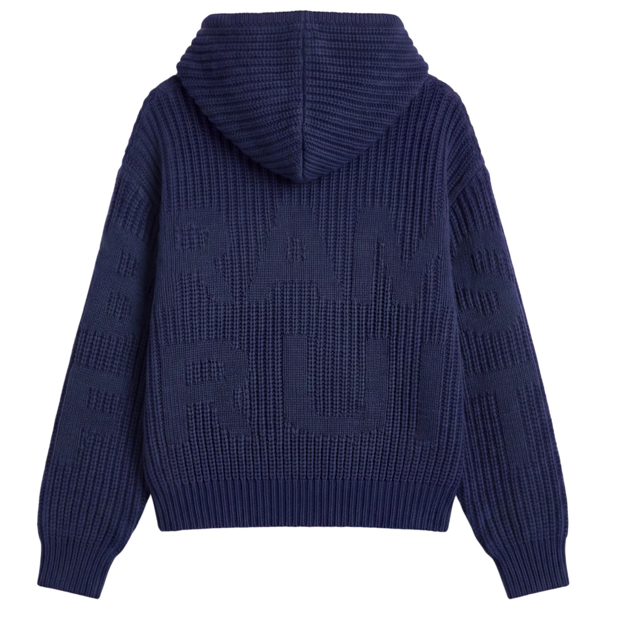 Bram’s Fruit Fisherman Knitted Vest Donker Blauw