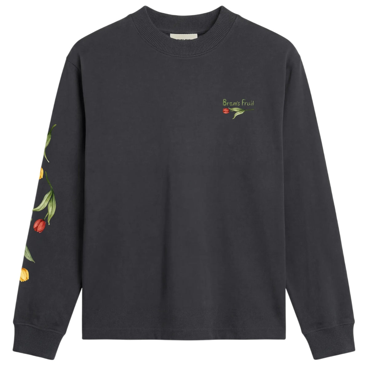 Bram’s Fruit Flora 2.0 Longsleeve T-shirt Zwart