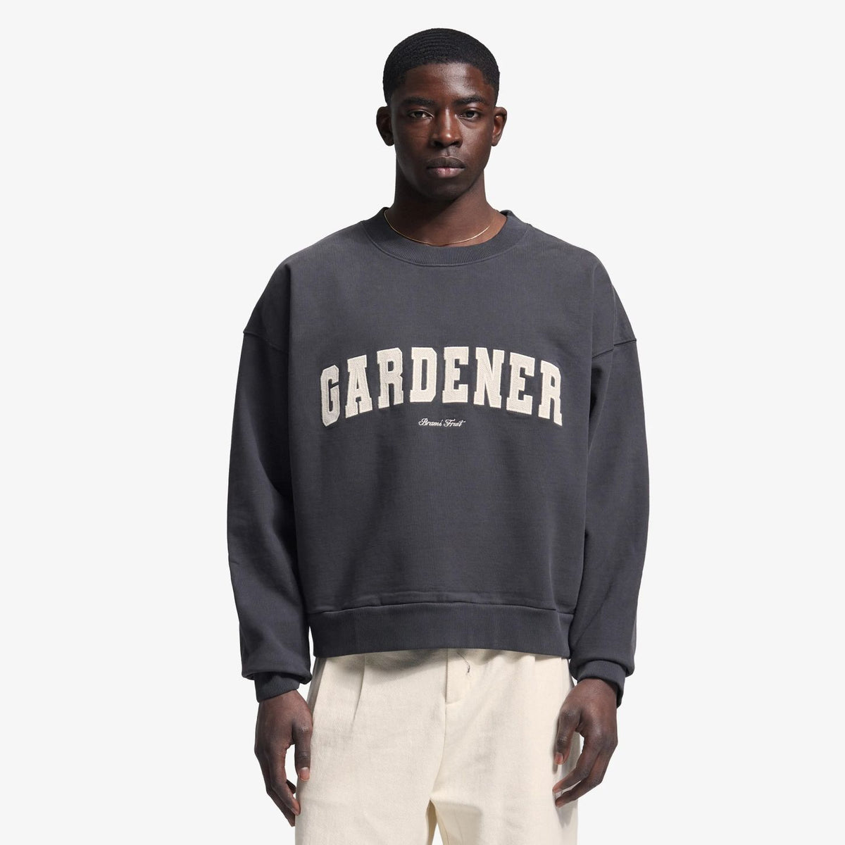 Bram’s Fruit Gardener Sweater Zwart
