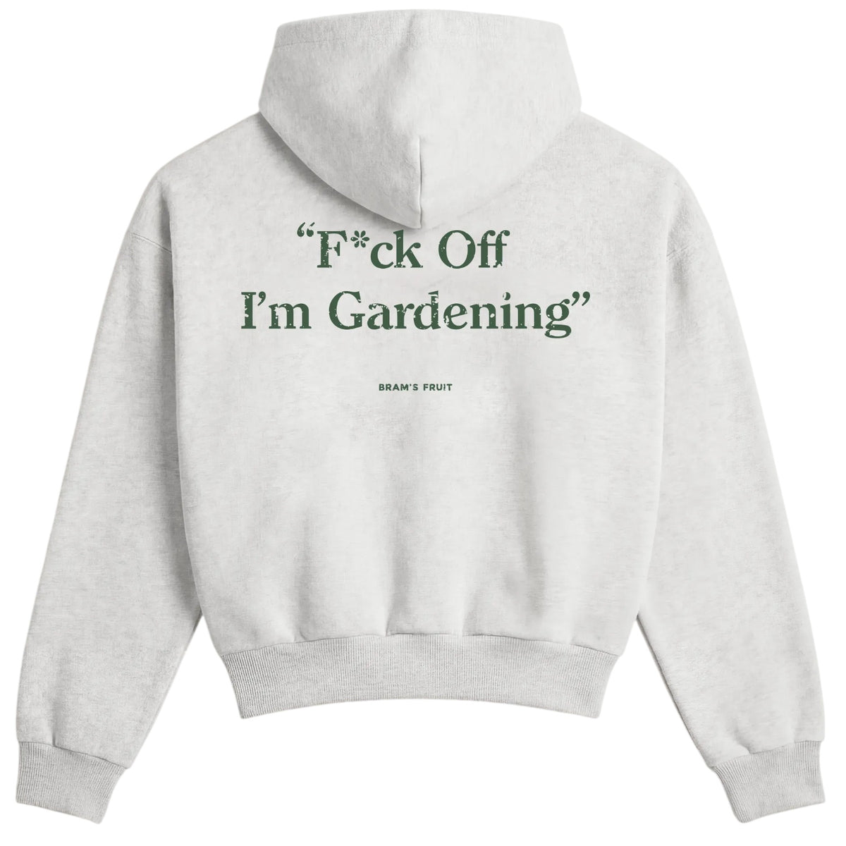 Bram’s Fruit Gardening Distressed Hoodie Grijs