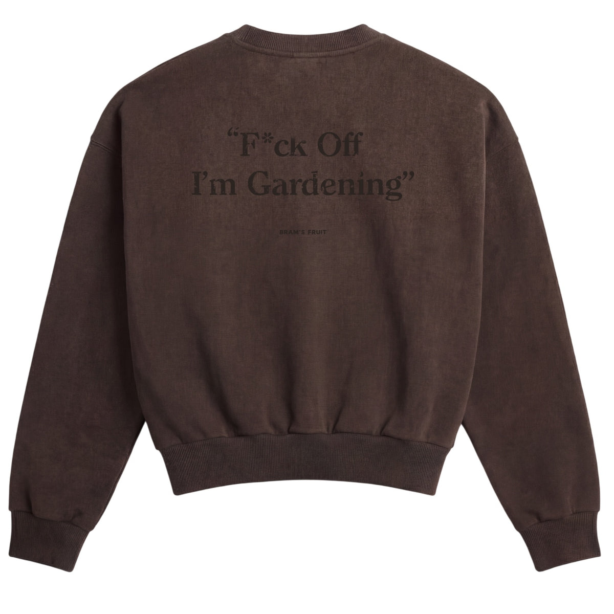 Bram’s Fruit Gardening Distressed Sweater Bruin