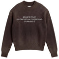Bram’s Fruit Stamp Knit Sweater Bruin