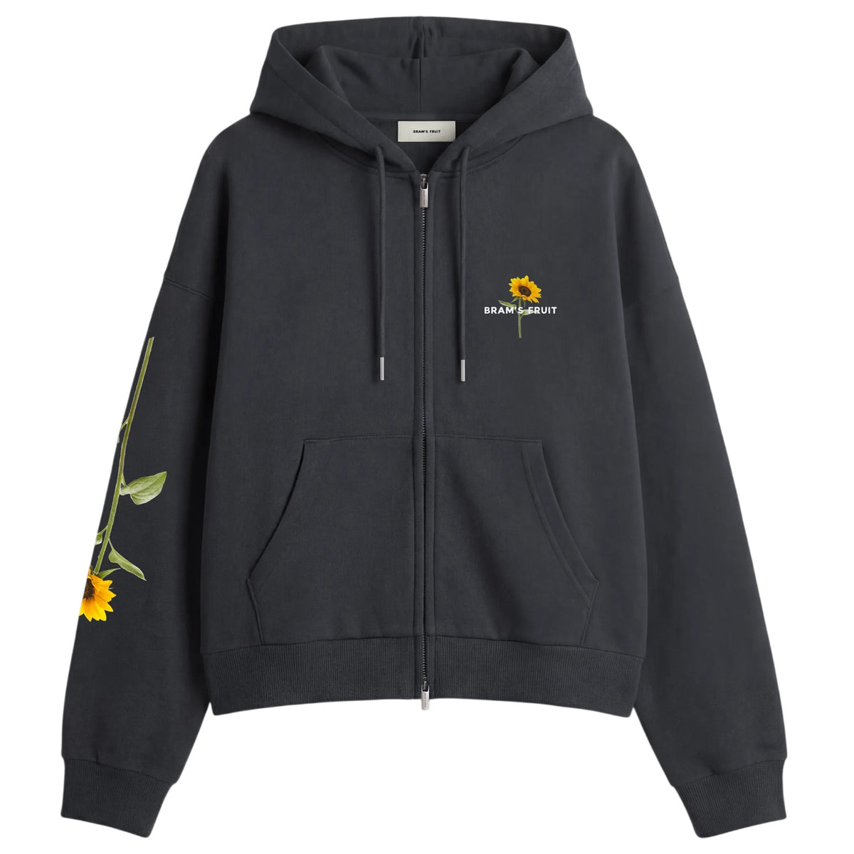 Bram’s Fruit Sunflower Vest Zwart