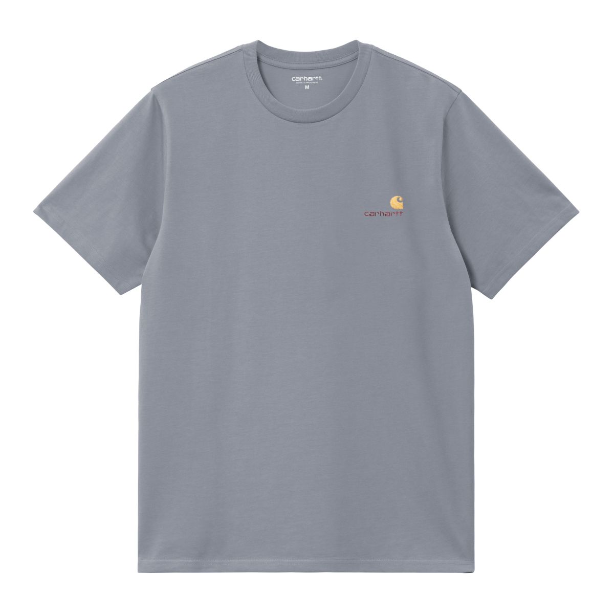 Carhartt WIP American Script T-shirt Blauw